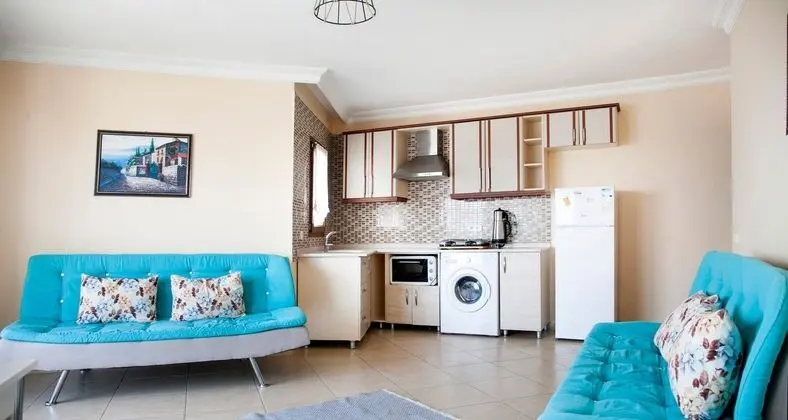 2/4 Kisilik 1+1 Deniz Manzaralı Apart Oda