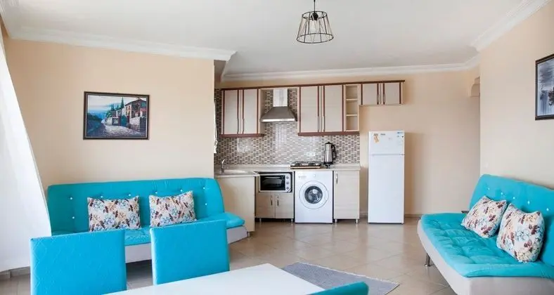 2/4 Kisilik 1+1 Deniz Manzaralı Apart Oda
