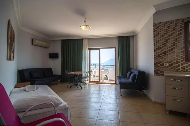 Apart 1+1 Oda, Deniz veya Kara Manzaralı