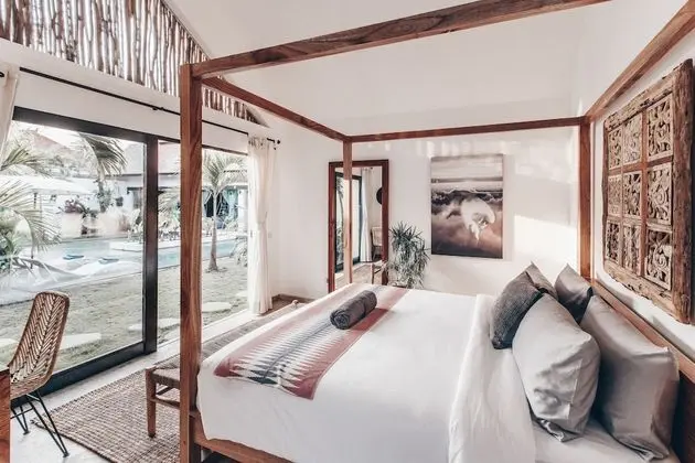 Superior Bungalov, Sigara İçilmez, Havuz Manzaralı
