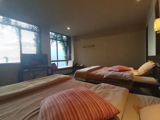 Panoramic İki Ayrı Yataklı Oda, 2 Çift Kişilik Yatak