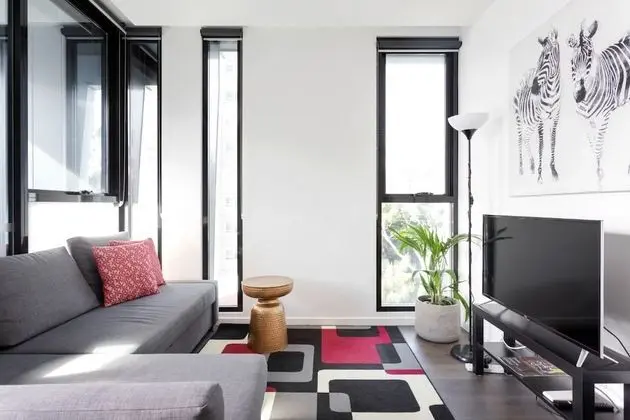 Deluxe Apart Daire, 1 Büyük (Queen) Boy Yatak ve Çekyat, Şehir Manzaralı