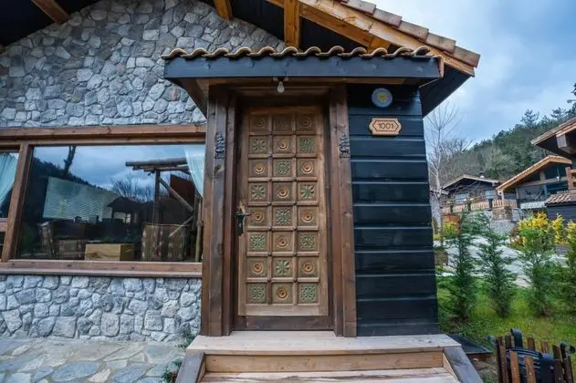 Junior Suite-Jakuzili, Dağ Manzaralı, Şömineli ve Jakuzili
