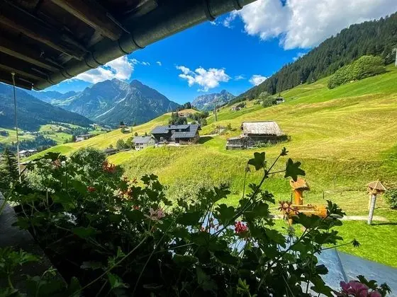 Apart Daire, Özel Banyo (mit Garten- und Bergblick)