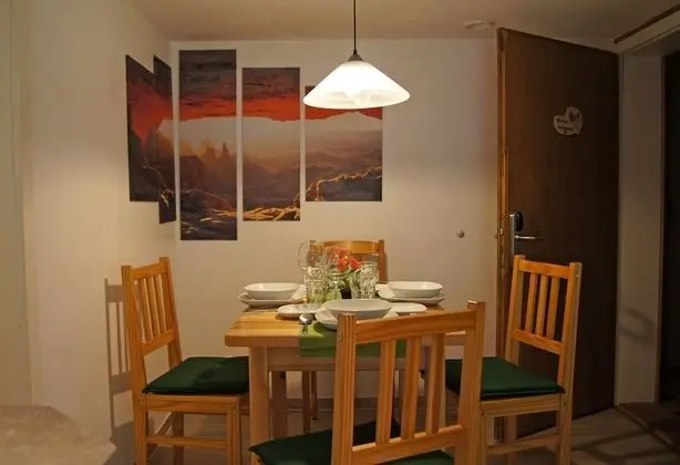 Apart Daire, Özel Banyo (mit Garten- und Bergblick)