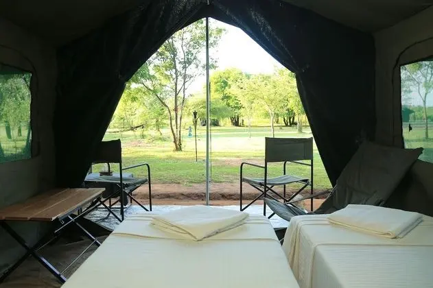 Tent with a night walk - on BB