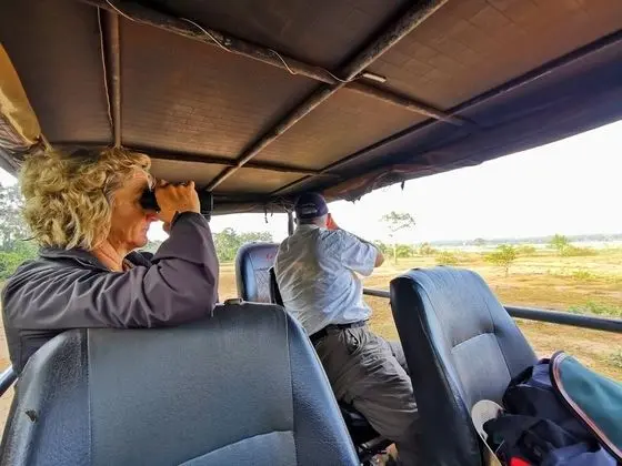 Glamping bordering Yala with a Guided Safari