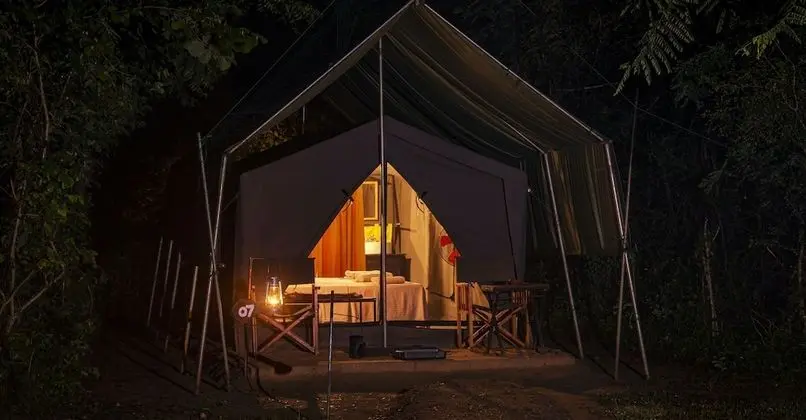 Glamping bordering Yala with a Guided Safari