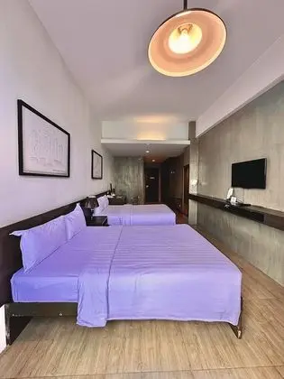 Deluxe Oda, 2 Çift Kişilik Yatak