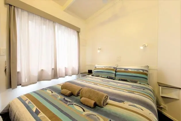 Family Kulübe, 3 Yatak Odası (1 Queen and 2 Bunk Beds)