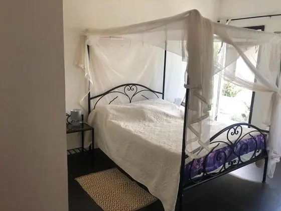 Tek Büyük Yataklı Oda, Bahçe Manzaralı (Violet)