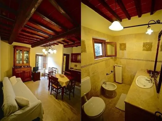 Family Apart Daire, Özel Banyo, Bahçe Manzaralı (Granaio)