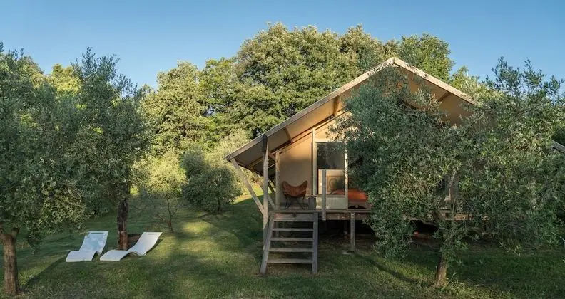 Deluxe Çadır, Bahçe Manzaralı