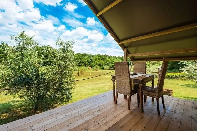 Deluxe Çadır, Bahçe Manzaralı