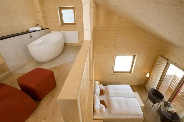 Gallery Tek Büyük Yataklı Oda, Küvet, Dağ Manzaralı