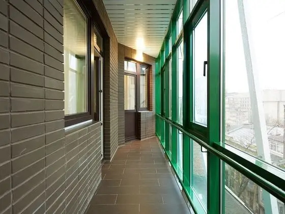 Apart Daire, Balkon/Veranda