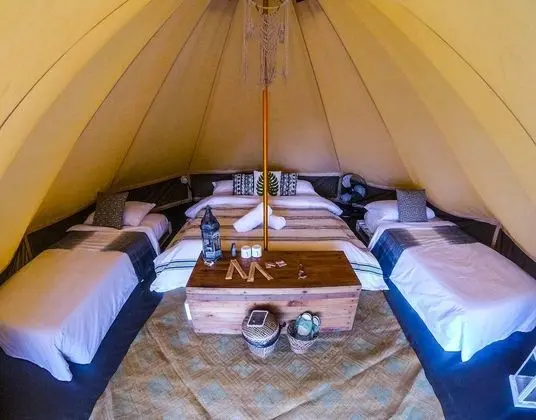 Luxury Çadır, Birden Çok Yatak, Deniz Manzaralı (Cold Shower, No WiFi, No Aircon)