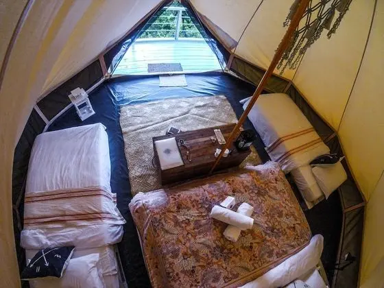 Luxury Çadır, Birden Çok Yatak, Deniz Manzaralı (Cold Shower, No WiFi, No Aircon)