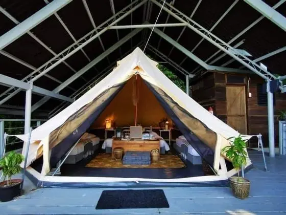 Luxury Çadır, Birden Çok Yatak, Deniz Manzaralı (Cold Shower, No WiFi, No Aircon)