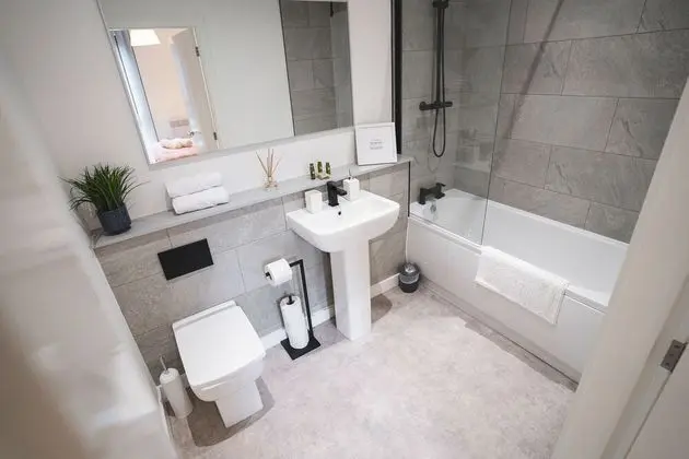 Deluxe Apart Daire, Banyolu/Duşlu, Avlu Manzaralı (Deluxe )