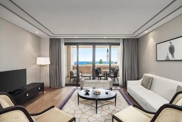 Junior Suite, Kısmi Deniz Manzaralı, Balkonlu