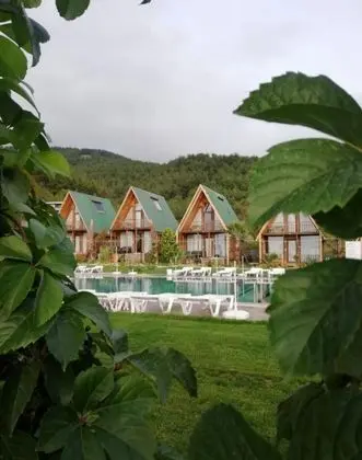Norveç Evleri, Deniz veya Havuz Manzaralı, Jakuzili ve Balkonlu