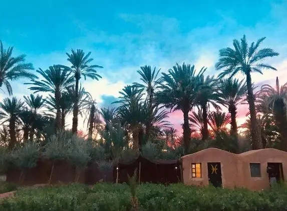 Çadır, 1 Çift Kişilik Yatak, Ortak Banyo, Bahçe Manzaralı (Tente Nomade)