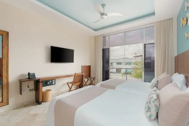 Deluxe İki Ayrı Yataklı Oda, Birden Çok Yatak, Engellilere Uygun, Şehir Manzaralı