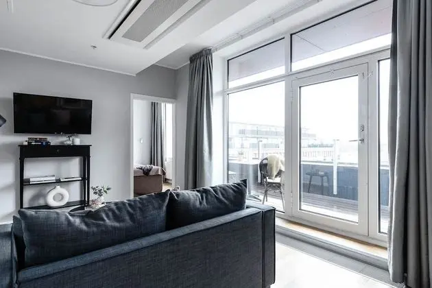 Standard Apart Daire, 1 Yatak Odası, Teras