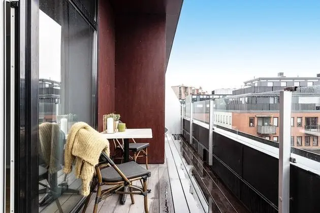 Standard Apart Daire, 1 Yatak Odası, Teras