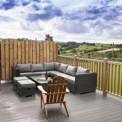 Luxury Apart Daire, 2 Yatak Odası, Vadi Manzaralı, Bahçeli