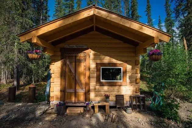 Martin Radovan Cabin w Shared Outhouse