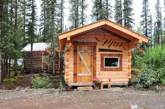 Martin Radovan Cabin w Shared Outhouse