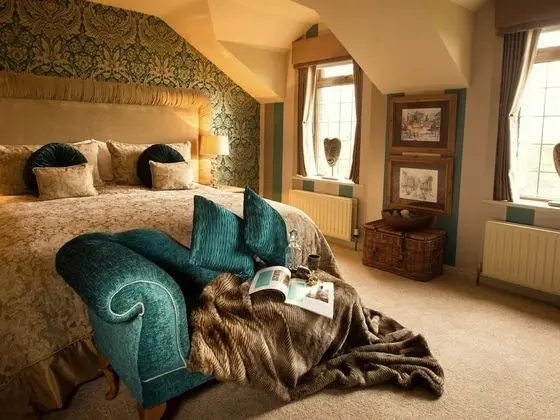 Tek Büyük Yataklı Oda, Banyolu/Duşlu (Blue Room (super king))