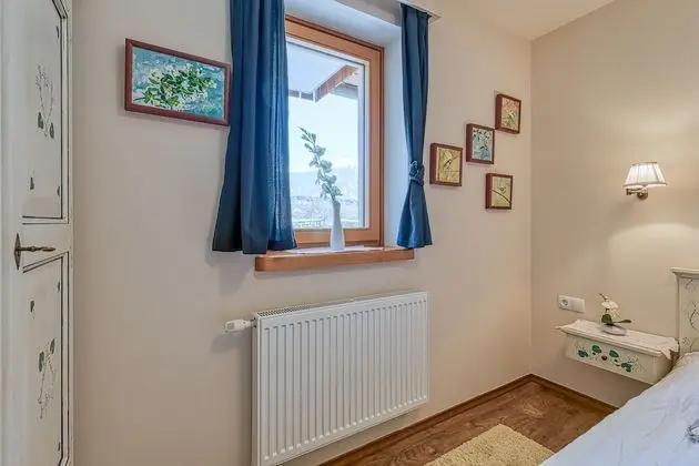 Family Apart Daire, 1 Çift Kişilik Yatak ve Çekyat, Bahçeli (Bled Lake Apartment Blue)