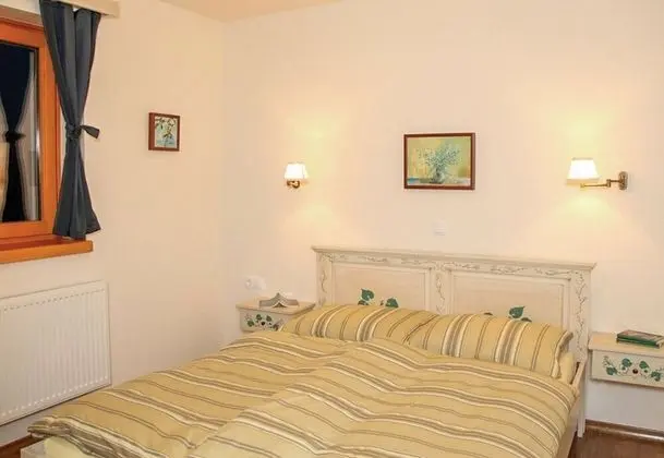 Family Apart Daire, 1 Çift Kişilik Yatak ve Çekyat, Bahçeli (Bled Lake Apartment Blue)