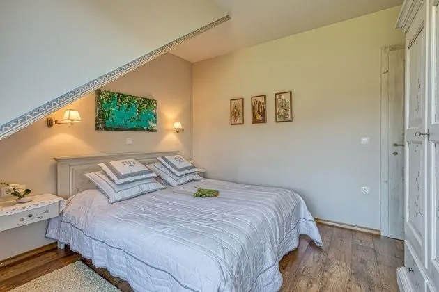 Family Apart Daire, 1 Çift Kişilik Yatak, Bahçeli (Bled Lake Apartment Red)