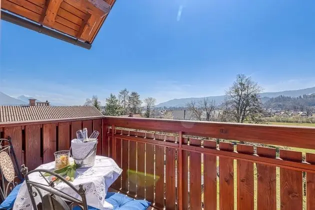 Family Apart Daire, 1 Çift Kişilik Yatak, Bahçeli (Bled Lake Apartment Red)