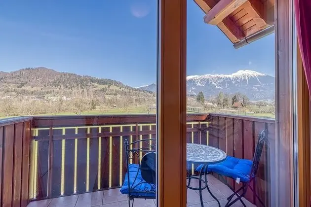 Family Apart Daire, 1 Çift Kişilik Yatak, Bahçeli (Bled Lake Apartment Red)