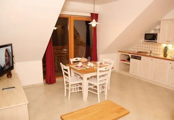 Family Apart Daire, 1 Çift Kişilik Yatak, Bahçeli (Bled Lake Apartment Red)