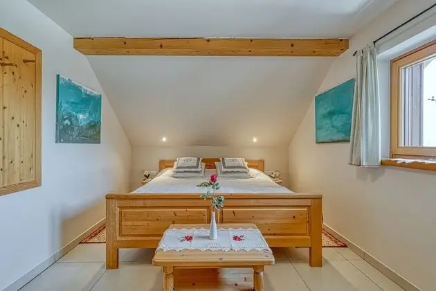 Family Ev, Birden Çok Yatak, Bahçeli (Bled Lake Apartment Red Rose)