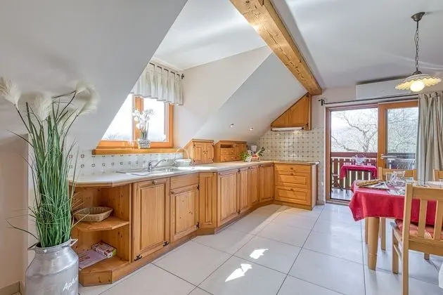 Family Ev, Birden Çok Yatak, Bahçeli (Bled Lake Apartment Red Rose)