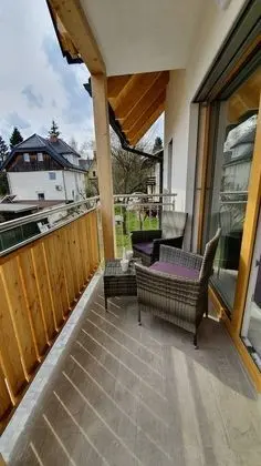 Deluxe Apart Daire, 1 En Büyük (King) Boy Yatak ve Çekyat, Teras, Bahçe Manzaralı