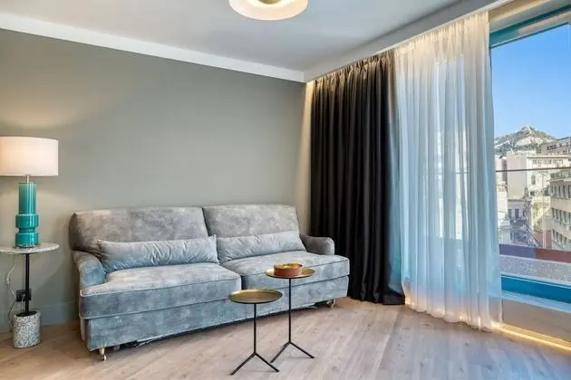 Roomy Suite with Balcony & Acropolis View
