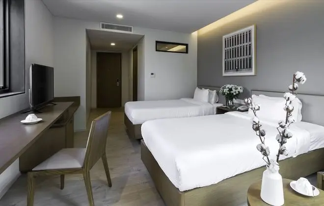 Deluxe İki Ayrı Yataklı Oda, 2 Tek Kişilik Yatak, Bahçe Manzaralı