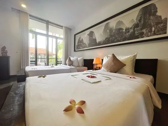 Deluxe İki Ayrı Yataklı Oda, Balkon, Havuz Manzaralı