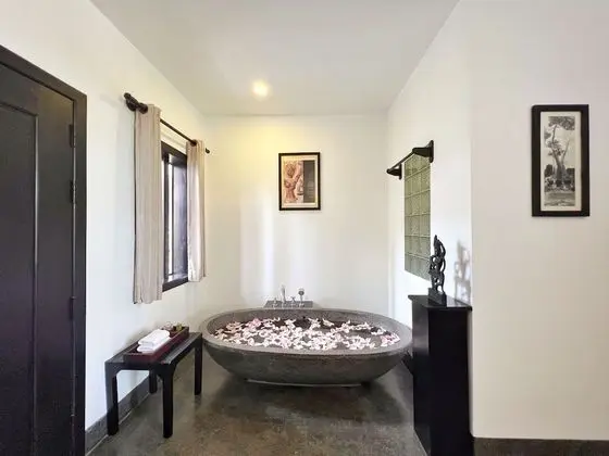 Deluxe Tek Büyük Yataklı Oda, Balkon, Havuz Manzaralı