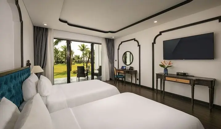 Deluxe İki Ayrı Yataklı Oda, 2 Tek Kişilik Yatak, Bahçe Manzaralı