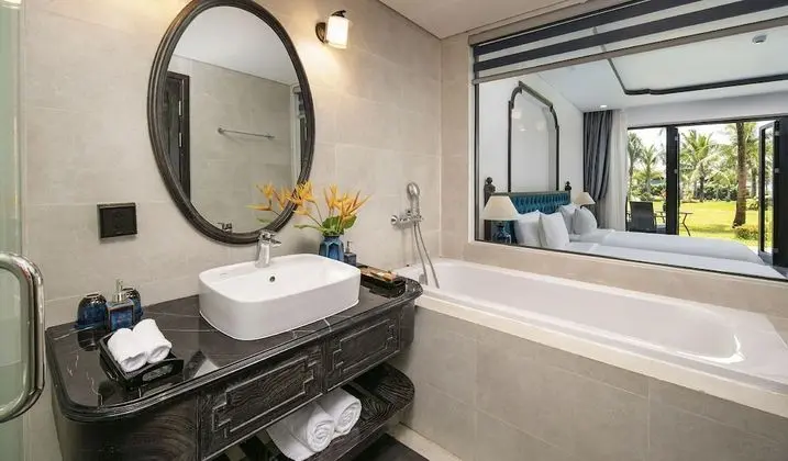 Deluxe İki Ayrı Yataklı Oda, 2 Tek Kişilik Yatak, Bahçe Manzaralı