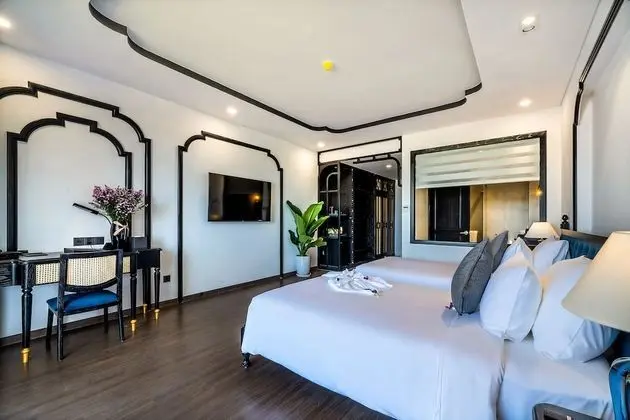 Deluxe İki Ayrı Yataklı Oda, 2 Tek Kişilik Yatak, Bahçe Manzaralı